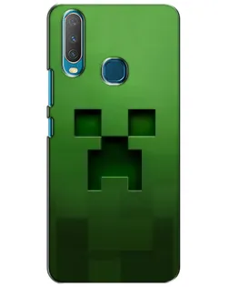 Чехол для Vivo Y15 с картинкой «Крипер микро-дизайн» Чехол для Vivo Y15 с картинкой «Крипер микро-дизайн»