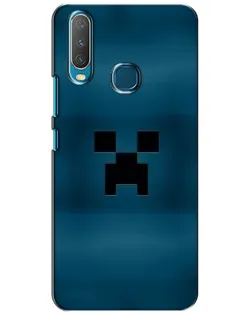 Чехол для Vivo Y15 с картинкой «Крипер текстура» Чехол для Vivo Y15 с картинкой «Крипер текстура»
