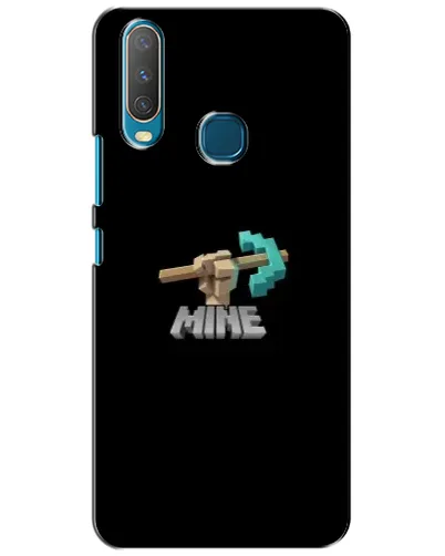 Чехол для Vivo Y15 с картинкой «Алмазная кирка»