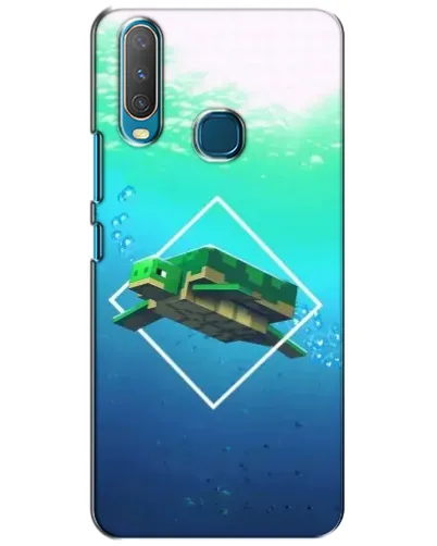 Чехол для Vivo Y15 с картинкой «Черепаха Minecraft» Чехол для Vivo Y15 с картинкой «Черепаха Minecraft»