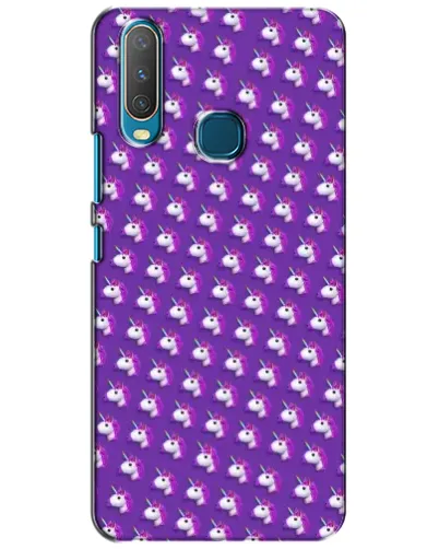 Чехол для Vivo Y15 с картинкой «Единороги на фиолетовом» Чехол для Vivo Y15 с картинкой «Единороги на фиолетовом»