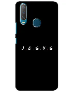 Чехол для Vivo Y15 с картинкой «Точки веры J.E.S.U.S.»