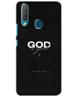 Чехол для Vivo Y15 с картинкой «GOD — Бог над всем»