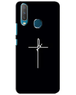 Чехол для Vivo Y15 с картинкой «Тонкий крест» Чехол для Vivo Y15 с картинкой «Тонкий крест»