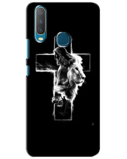 Чехол для Vivo Y15 с картинкой «Сияющий крест Jesus» Чехол для Vivo Y15 с картинкой «Сияющий крест Jesus»
