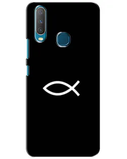 Чехол для Vivo Y15 с картинкой «Символ рыбы Jesus» Чехол для Vivo Y15 с картинкой «Символ рыбы Jesus»