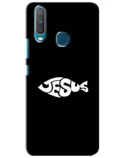 Чехол для Vivo Y15 с картинкой «Рыба Jesus» Чехол для Vivo Y15 с картинкой «Рыба Jesus»