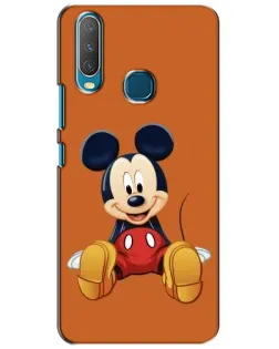 Чехол для Vivo Y15 с картинкой «Микки отдыхает»