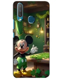 Чехол для Vivo Y15 с картинкой «Микки в мастерской»