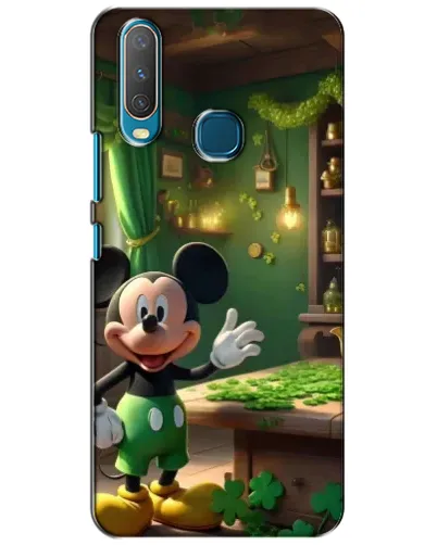 Чехол для Vivo Y15 с картинкой «Микки в мастерской»