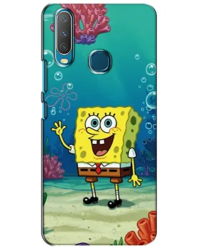 Чехол для Vivo Y15 с картинкой «Подводный привет»