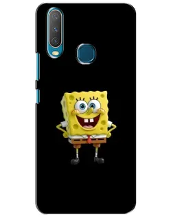 Чехол для Vivo Y15 с картинкой «Классический Губка Боб»