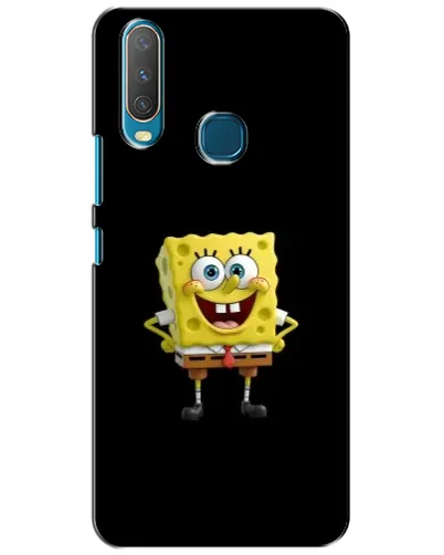Чехол для Vivo Y15 с картинкой «Классический Губка Боб»