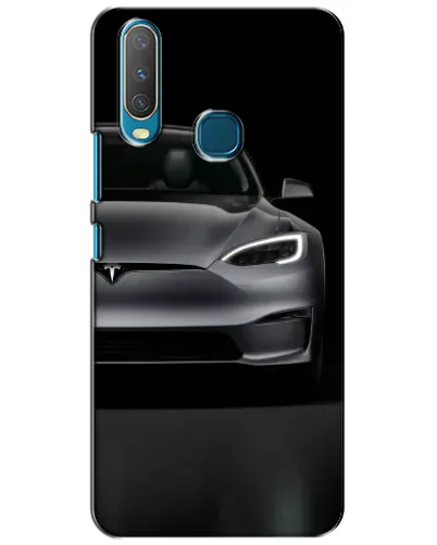 Чехол для Vivo Y15 с картинкой «Tesla Model S Look» Чехол для Vivo Y15 с картинкой «Tesla Model S Look»