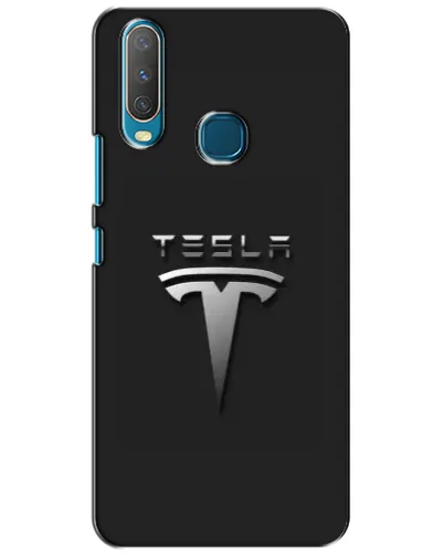 Чехол для Vivo Y15 с картинкой «Стальной логотип Tesla» Чехол для Vivo Y15 с картинкой «Стальной логотип Tesla»