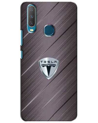 Чехол для Vivo Y15 с картинкой «Металлическая текстура Tesla» Чехол для Vivo Y15 с картинкой «Металлическая текстура Tesla»