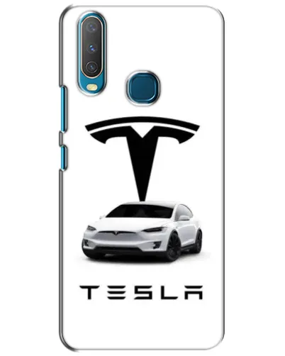 Чехол для Vivo Y15 с картинкой «Tesla White Style» Чехол для Vivo Y15 с картинкой «Tesla White Style»