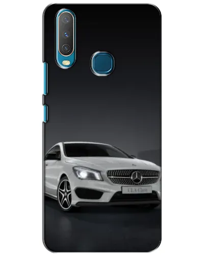 Чехол для Vivo Y15 с картинкой «Mercedes AMG GT Silver»