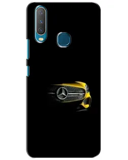 Чехол для Vivo Y15 с картинкой «Mercedes — ретро стиль»