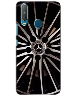 Чехол для Vivo Y15 с картинкой «Диск Mercedes»
