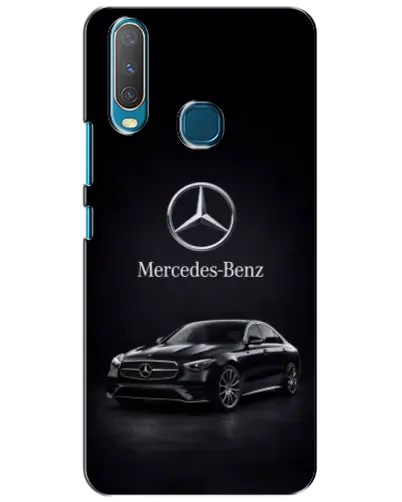 Чехол для Vivo Y15 с картинкой «Mercedes — решетка радиатора»