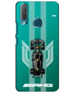 Чехол для Vivo Y15 с картинкой «Mercedes AMG Petronas»