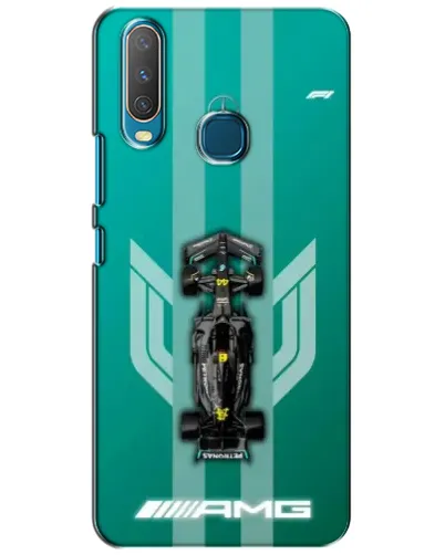 Чехол для Vivo Y15 с картинкой «Mercedes AMG Petronas»