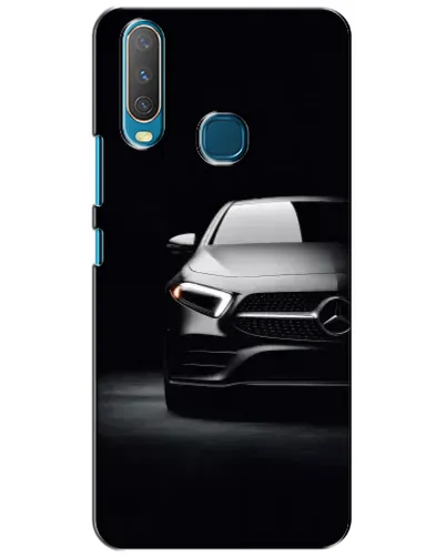 Чехол для Vivo Y15 с картинкой «Свет фар Mercedes»