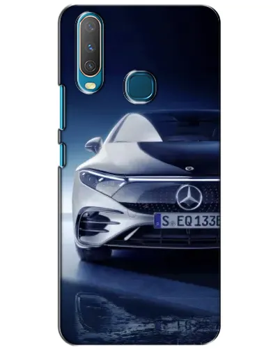 Чехол для Vivo Y15 с картинкой «Mercedes EQ — будущее»