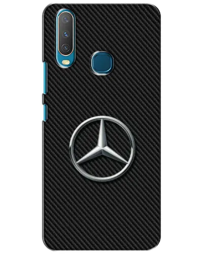 Чехол для Vivo Y15 с картинкой «Карбоновый Mercedes стиль» Чехол для Vivo Y15 с картинкой «Карбоновый Mercedes стиль»