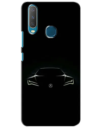 Чехол для Vivo Y15 с картинкой «Mercedes — силуэт авто» Чехол для Vivo Y15 с картинкой «Mercedes — силуэт авто»