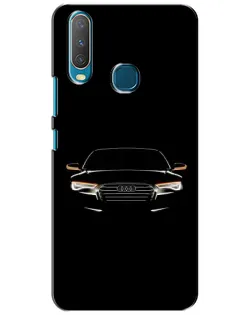 Чехол для Vivo Y15 с картинкой «Audi — ночной контур»