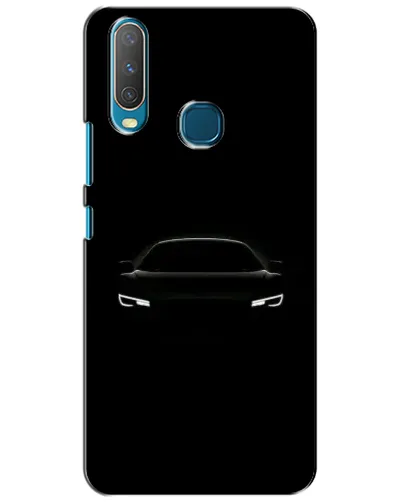 Чехол для Vivo Y15 с картинкой «Взгляд Audi в темноте»
