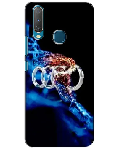 Чехол для Vivo Y15 с картинкой «Энергия лого Audi»