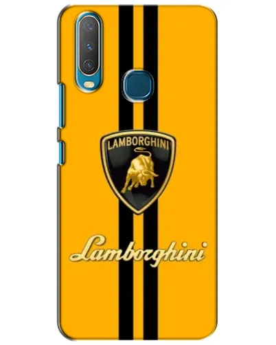 Чехол для Vivo Y15 с картинкой «Lamborghini Stripe желтый» Чехол для Vivo Y15 с картинкой «Lamborghini Stripe желтый»