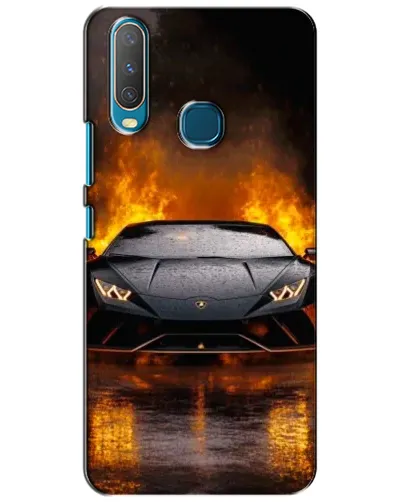 Чехол для Vivo Y15 с картинкой «Lamborghini в огне» Чехол для Vivo Y15 с картинкой «Lamborghini в огне»