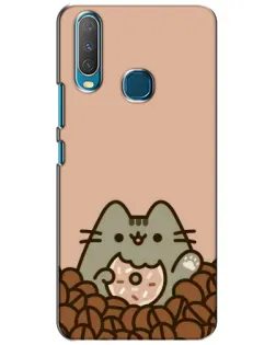 Чехол для Vivo Y15 с картинкой «Кофейный Пушин» Чехол для Vivo Y15 с картинкой «Кофейный Пушин»