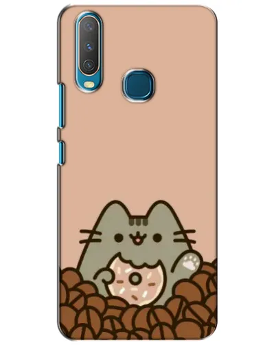 Чехол для Vivo Y15 с картинкой «Кофейный Пушин»