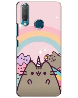 Чехол для Vivo Y15 с картинкой «Единорог Pusheen» Чехол для Vivo Y15 с картинкой «Единорог Pusheen»