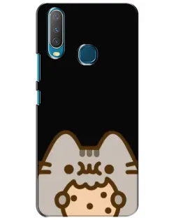 Чехол для Vivo Y15 с картинкой «Пушин на черном» Чехол для Vivo Y15 с картинкой «Пушин на черном»