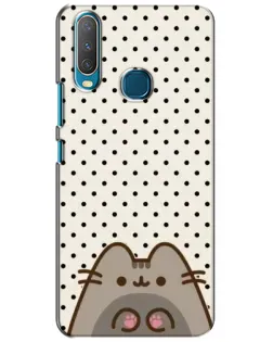 Чехол для Vivo Y15 с картинкой «Пушин в горошек» Чехол для Vivo Y15 с картинкой «Пушин в горошек»