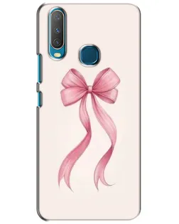 Чехол для Vivo Y15 с картинкой «Розовый бант»