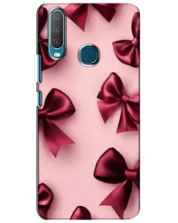 Чехол для Vivo Y15 с картинкой «Бордовый атлас»