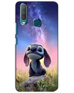Чехол для Vivo Y15 с картинкой «Стич на рассвете»