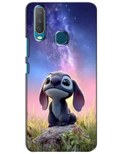 Чехол для Vivo Y15 с картинкой «Стич на рассвете»