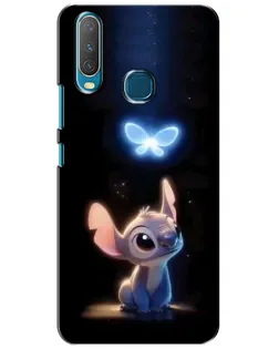 Чехол для Vivo Y15 с картинкой «Сияющий Стич»