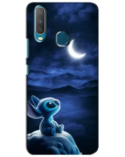 Чехол для Vivo Y15 с картинкой «Лунная ночь Стича»