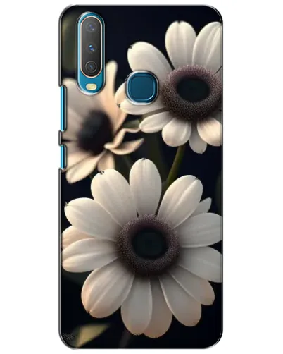 Чехол для Vivo Y15 с картинкой «Белые маргаритки макро» Чехол для Vivo Y15 с картинкой «Белые маргаритки макро»
