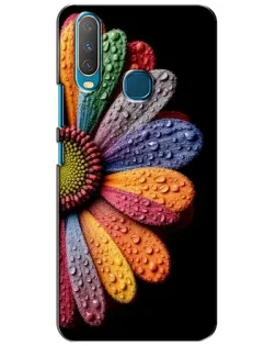 Чехол для Vivo Y15 с картинкой «Радужный цветок» Чехол для Vivo Y15 с картинкой «Радужный цветок»