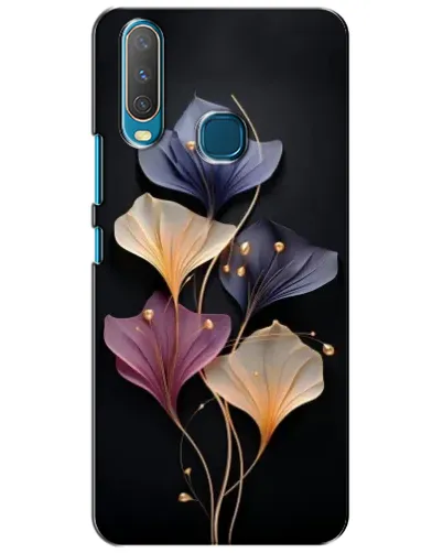 Чехол для Vivo Y15 с картинкой «Лиловые цветы грации» Чехол для Vivo Y15 с картинкой «Лиловые цветы грации»
